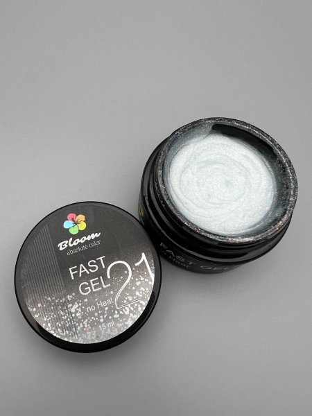 Гель Bloom камуфляж №21 низкотемпературный Fast Gel, 15 мл.