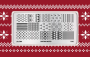 Пластина для стемпинга Go Stamp №142 Christmas Sweater