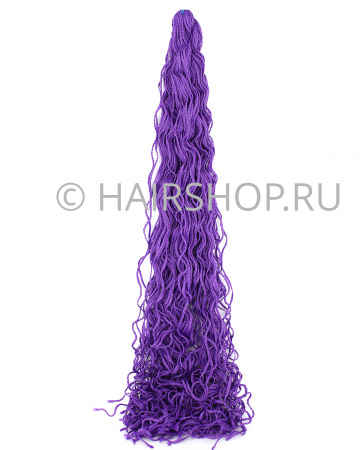 ЗИЗИ Косички ВОЛНИСТЫЕ Hair Shop, 110 гр.,  №F 27 (светло-фиолетовые)