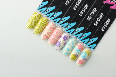 Пластина для стемпинга Go Stamp №141 Take it Easy