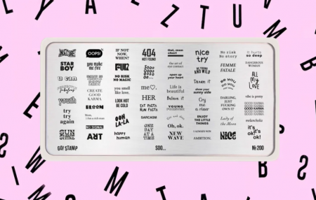 Пластина для стемпинга Go Stamp №200 Soo...
