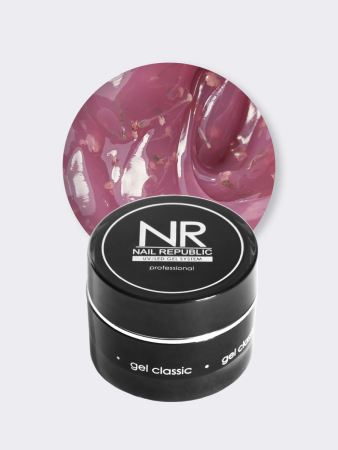 Гель NAIL REPUBLIC с сухоцветами GARDEN №298, 15 гр.
