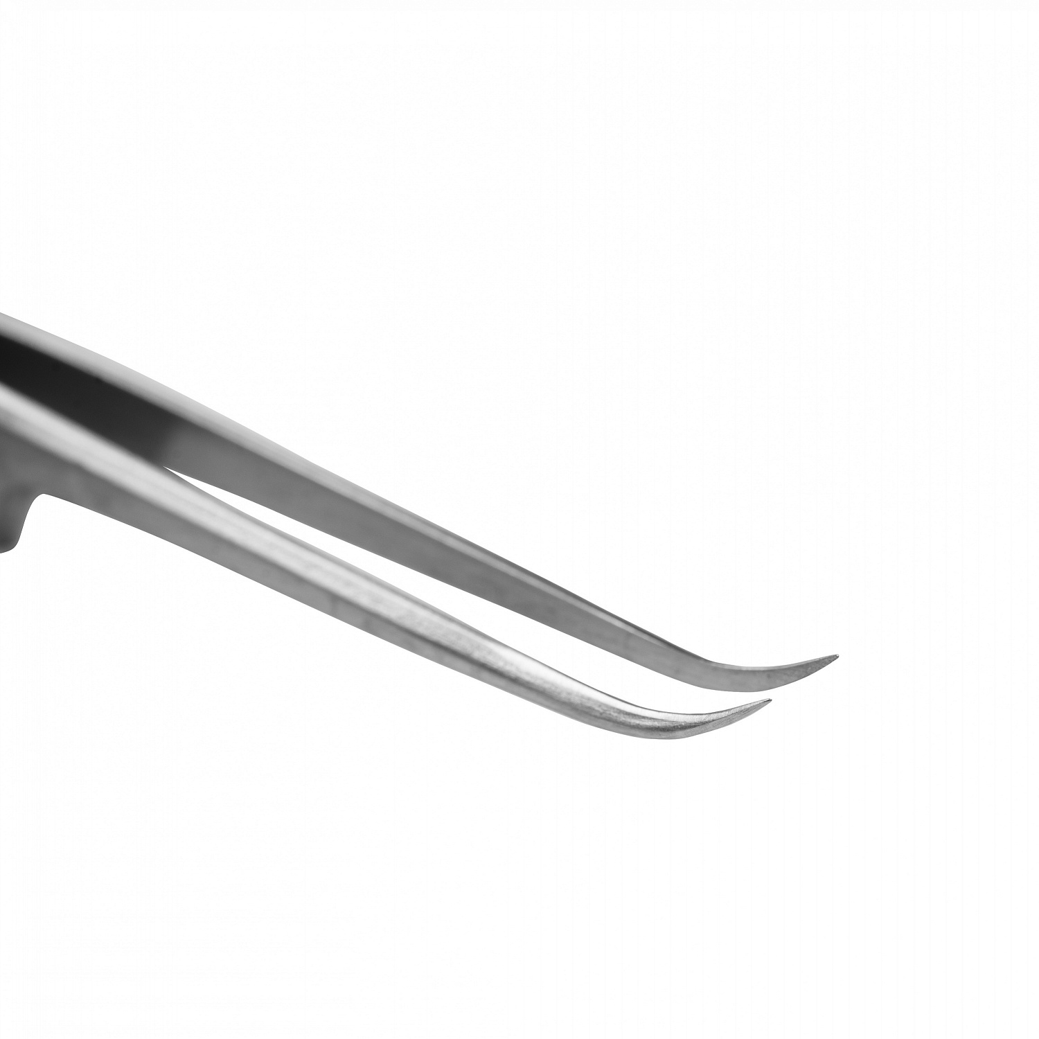 Пинцет для наращивания ресниц Nippon Nipers TL-04 (изогнутые), 125 мм.