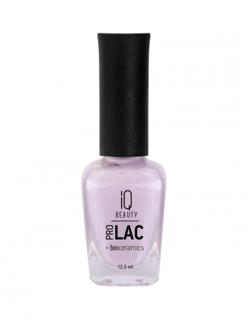 Лак для ногтей IQ Beauty №010 профессиональный укрепляющий с биокерамикой PROLAC, 12.5 мл.