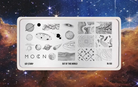 Пластина для стемпинга Go Stamp №189 Out Of This World