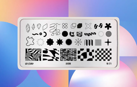 Пластина для стемпинга Go Stamp №171 Axiom