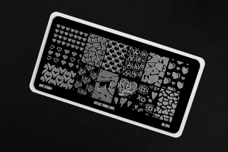 Пластина для стемпинга Go Stamp №294 Speak Your Love