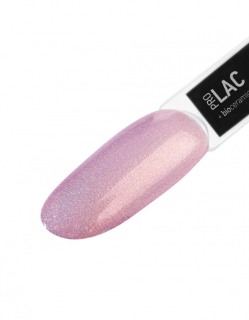 Лак для ногтей IQ Beauty №049 профессиональный укрепляющий с биокерамикой PROLAC, 12.5 мл.