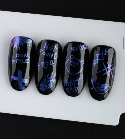 Лак для стемпинга GO STAMP №90 Multiverse, 6 мл.