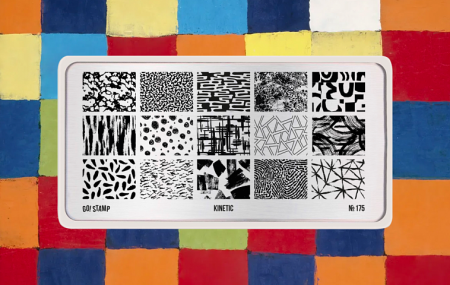 Пластина для стемпинга Go Stamp №175 Kinetic