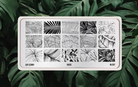 Пластина для стемпинга Go Stamp №207 Oasis