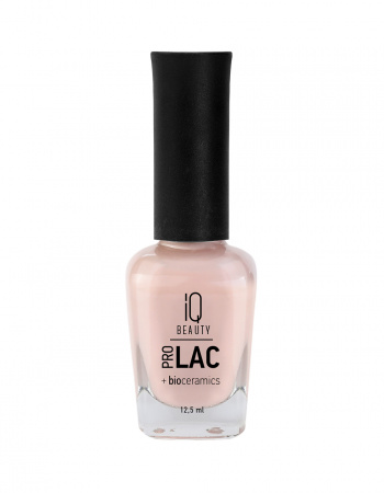 Лак для ногтей IQ Beauty №006 профессиональный укрепляющий с биокерамикой PROLAC, 12.5 мл.