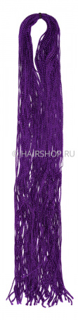 ЗИЗИ Косички ПРЯМЫЕ HairShop, 110гр., 160 см., 52 косич. № F 11 ФИОЛ.