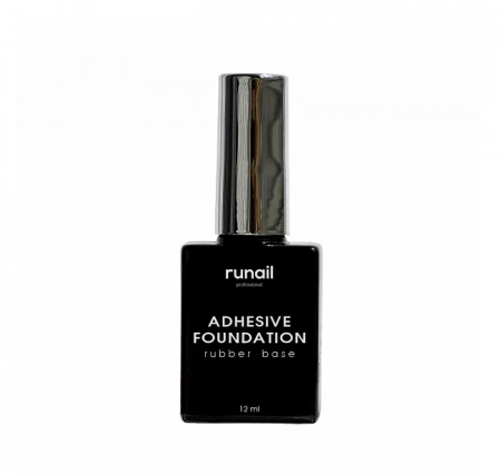 База каучуковая универсальная RuNail Adhesive Foundation, 12 мл.