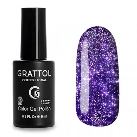 Светоотражающий гель-лак Grattol Bright Star №06, 9 мл.