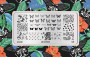 Пластина для стемпинга Go Stamp №089 Like a Butterfly