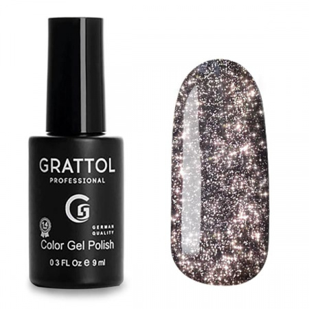 Светоотражающий гель-лак Grattol Bright Star №09, 9 мл.