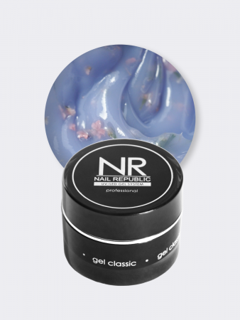 Гель NAIL REPUBLIC с сухоцветами GARDEN №302, 15 гр.