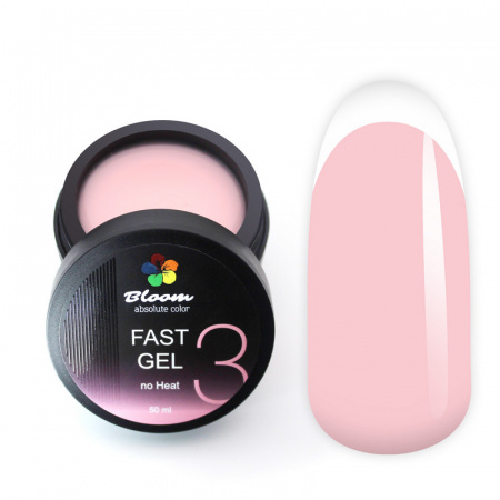 Гель Bloom камуфляж №03 низкотемпературный Fast Gel, 50 мл.