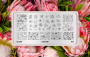 Пластина для стемпинга Go Stamp №064 Flower Shop