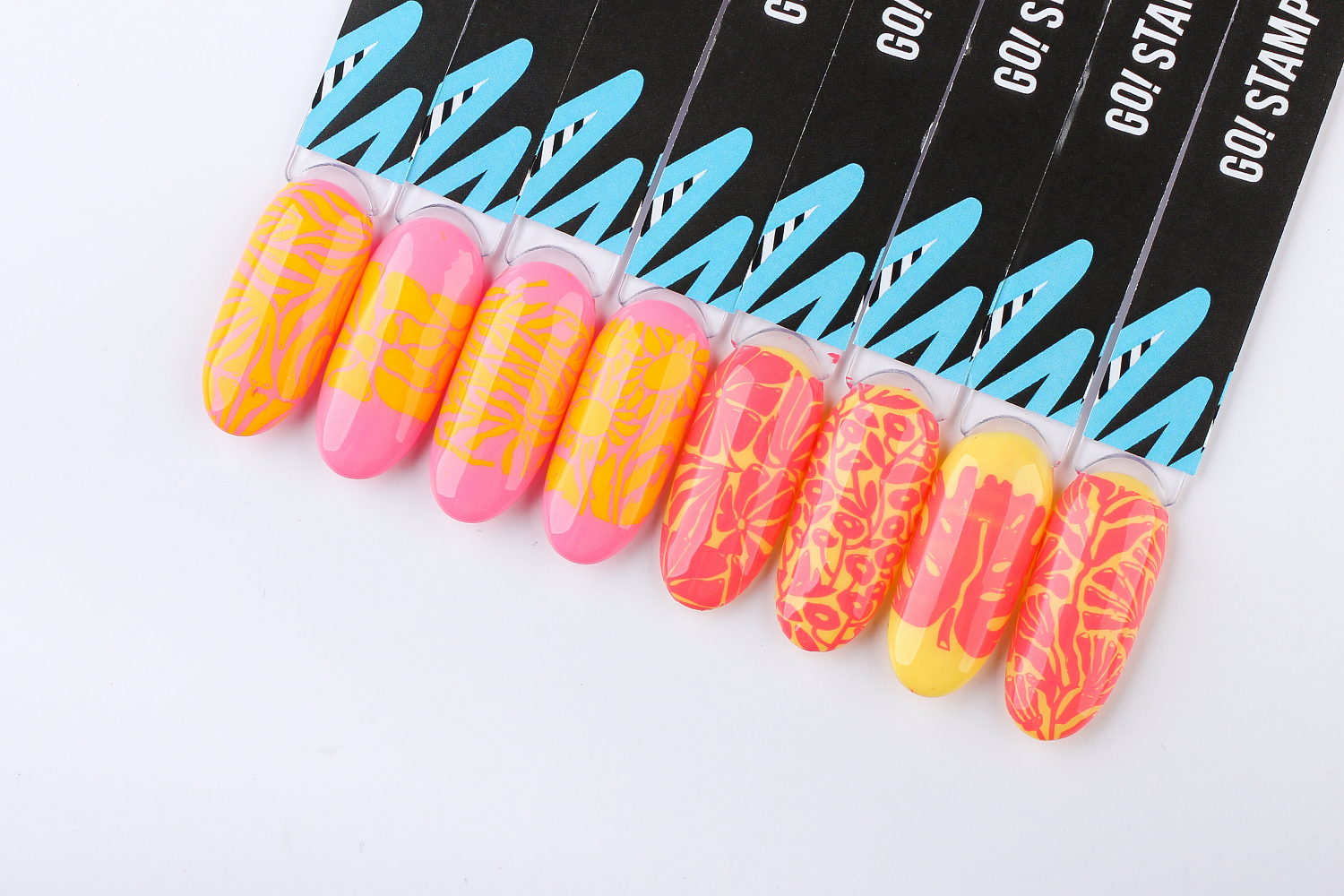 Пластина для стемпинга Go Stamp №230 Floral anatomy