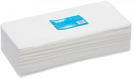 Полотенце одноразовое 35х70 White line, цвет белый, 50 шт.