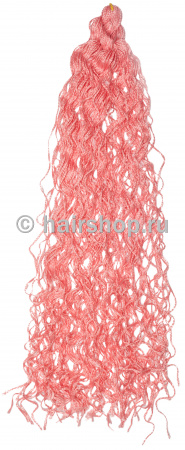 ЗИЗИ Косички ВОЛНИСТЫЕ Hair Shop, 110 гр.,  №F1 (розовые)