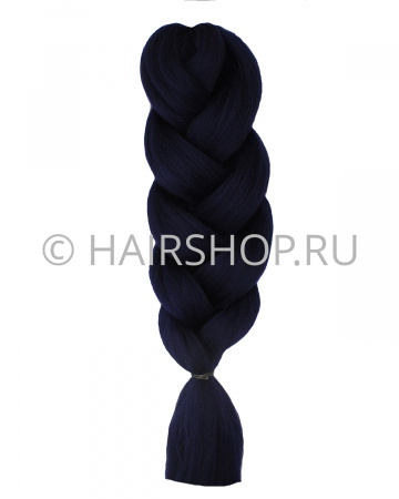 Канекалон HairShop 2BRAIDS С 4 темно-синий с легким фиолетовым оттенком, 100 гр.