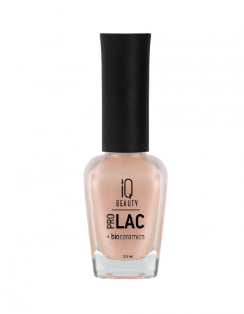 Лак для ногтей IQ Beauty №062 профессиональный укрепляющий с биокерамикой PROLAC, 12.5 мл.
