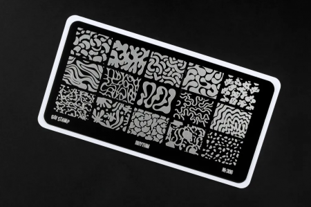 Пластина для стемпинга Go Stamp №306 Rhythm