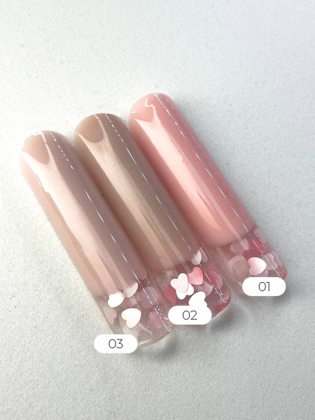 Гель LOVELY для наращивания и укрепления Lego Gel Caramel №03, 15 гр.