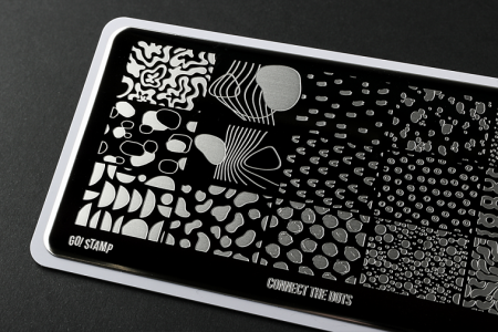 Пластина для стемпинга Go Stamp №140 Connect the Dots