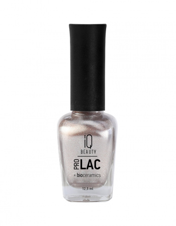 Лак для ногтей IQ Beauty №036 профессиональный укрепляющий с биокерамикой PROLAC, 12.5 мл.