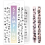 Пластина для стемпинга ParisNail, 6*12 см., PNS-019
