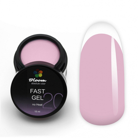 Гель Bloom камуфляж №20 низкотемпературный Fast Gel, 15 мл.