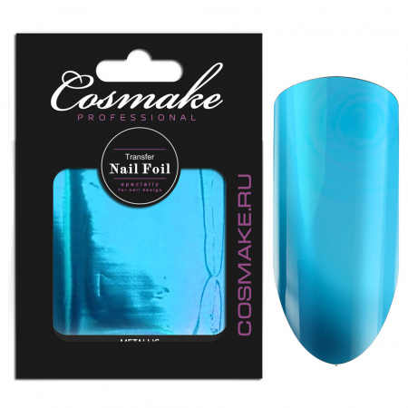 Cosmake Фольга переводная 16 Бирюза, 1 метр