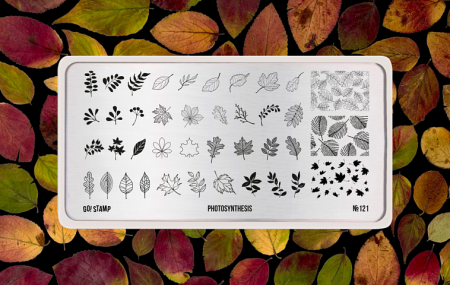 Пластина для стемпинга Go Stamp №121 Photosynthesis