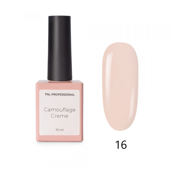 Гель-лак TNL CAMOUFLAGE CREME №16 (сгущеное молоко), 10 мл.