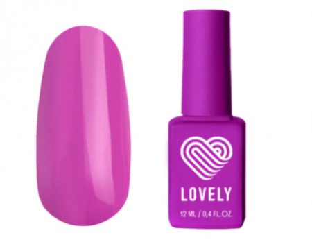 Гель-лак LOVELY №025, 7 мл.