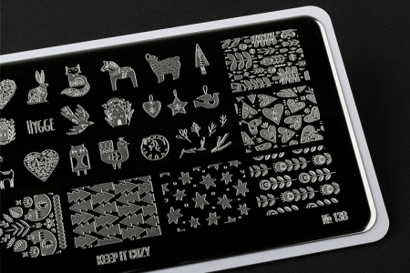 Пластина для стемпинга Go Stamp №138 Keep it Cozy