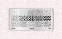 Пластина для стемпинга Go Stamp №153 Tic-Tac-Toe