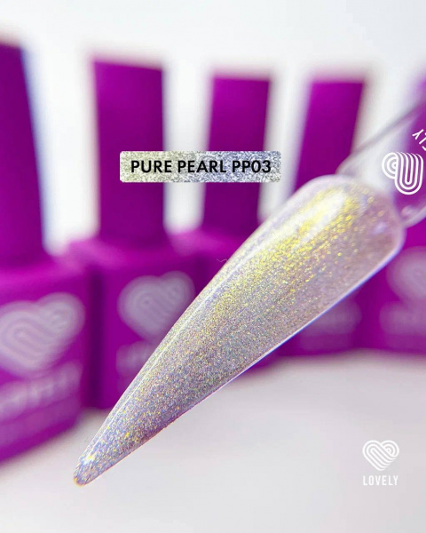 Гель-лак LOVELY Чистый Жемчуг Pure Pearl №03, 7 мл.