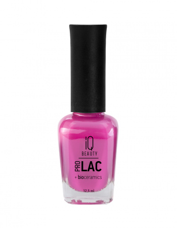 Лак для ногтей IQ Beauty №019 профессиональный укрепляющий с биокерамикой PROLAC, 12.5 мл.