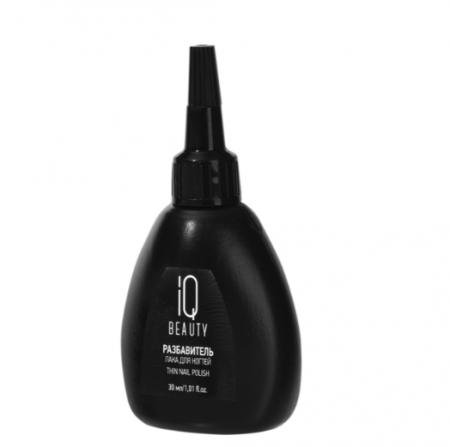 Разбавитель лака для ногтей IQ Beauty Thin nail polish, 30 мл.