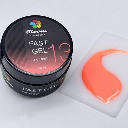 Гель Bloom камуфляж №13 низкотемпературный Fast Gel, 15 мл.