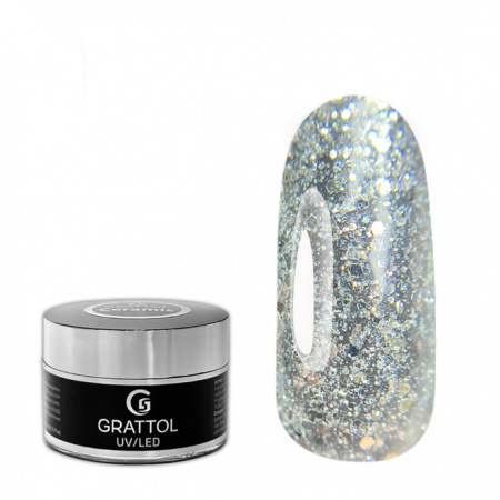 Гель GRATTOL Opal Platinum, 15 мл.