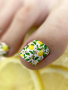Пленки для педикюра CRAZY MANIC Lemon bloom