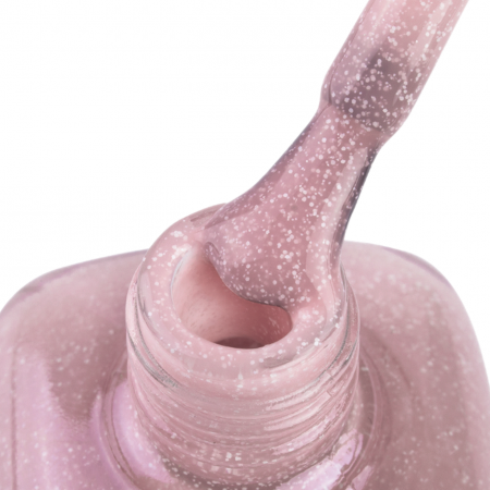 Лак для ногтей IQ Beauty  №088 FLUFFY DOWN профессиональный укрепляющий с биокерамикой PROLAC, 12.5 мл.