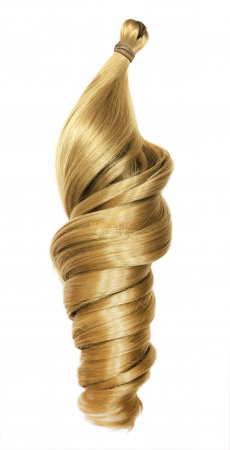 Волосы Пони HairUp! для точечного афронаращивания, цвет № 24-2 (1,4 м./100 гр.)