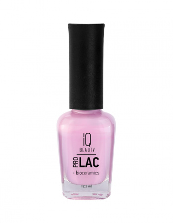 Лак для ногтей IQ Beauty №013 профессиональный укрепляющий с биокерамикой PROLAC, 12.5 мл.